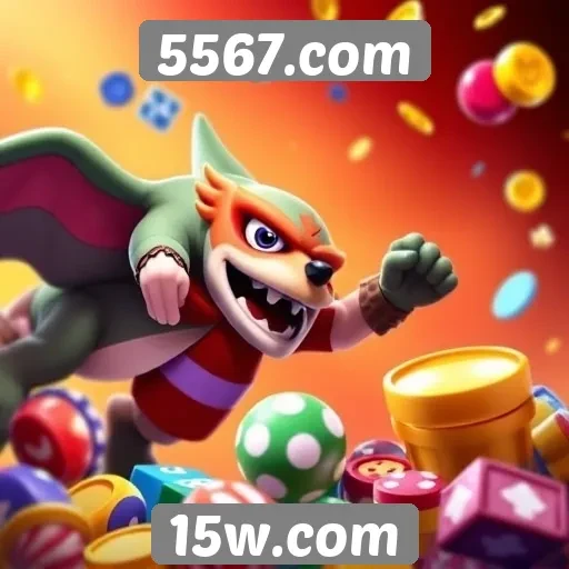 Exploração das ofertas de jogos no site 5567.com
