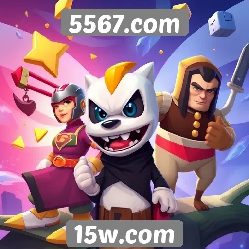 Destaques das categorias de jogos em 5567.com